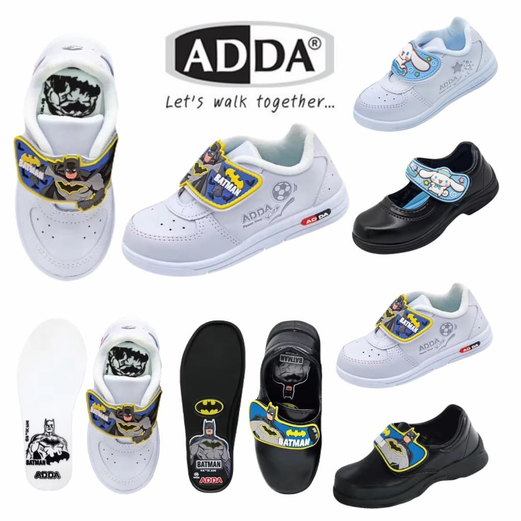 ADDA รองเท้านักเรียนเด็ก มีไฟ รุ่น 41A20/41N20 ขนาด 25-35 พร้อมส่ง!!