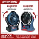 Masaru SCFP-900/910 พัดลมอุตสาหกรรม 10/12 นิ้ว พัดลมตั้งพื้น ลมแรง ทนทาน เหมาะใช้ในโรงงาน บ้าน