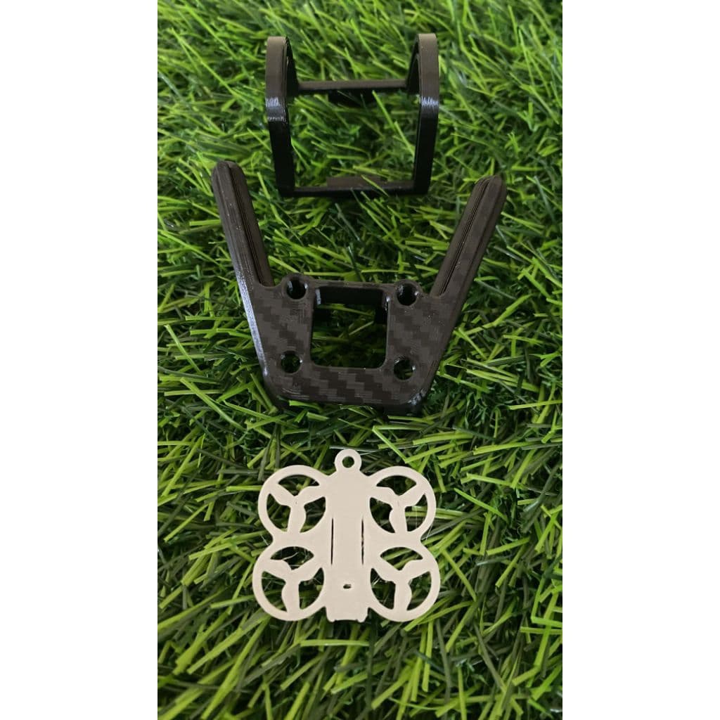 (พร้อมส่ง) ตัวป้องกันกล้อง / กันเสาอากาศ สําหรับ DJI Neo 2 ลายคาร์บอน - Protector Guard รุ่นใหม่ รูปที่ 1