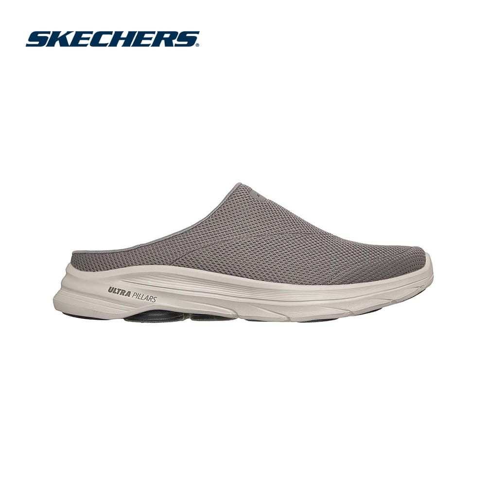 Skechers สเก็ตเชอร์ส รองเท้าผู้ชาย Men GOwalk 8 Raul Walking Shoes - 216794-GYBK Air-Cooled Goga Mat (latest)