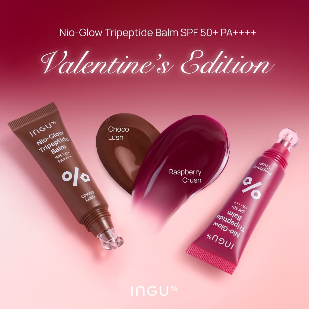 (Limited Color) INGU Nio-Glow Tripeptide Balm SPF 50+ PA++++ ลิปบาล์มบํารุงริมฝีปาก ชุ่มชื้นยาวนาน