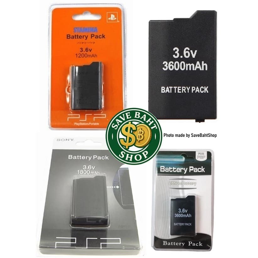 ร้านค้าส่งไว แบต PSP พร้อมส่ง รุ่น 1000 2000 3000 (PSP Battery 2000 3000)(Battery for PSP) สินค้ามีประกัน…