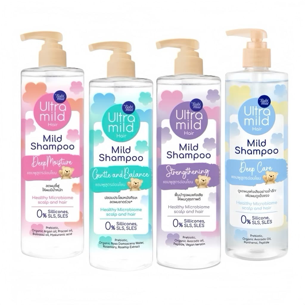 💓| Ultra Mild Shampoo อัลตร้ามายด์ บาย เบบี้มายด์ แชมพูสูตรอ่อนโยน 470 มล.