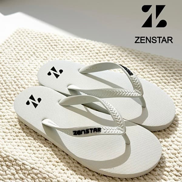 ZENSTAR รองเท้าแตะหูหนีบ Unisex ยางพารา นุ่ม เบา ใส่สบาย ผู้หญิง ผู้ชาย
