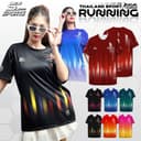 SC Sports เสื้อกีฬา เสื้อพิมพ์ลาย Run03-รวมสีทูโทน งานจริงสวย สีสด หนา145g นุ่มลื่นใส่สบาย