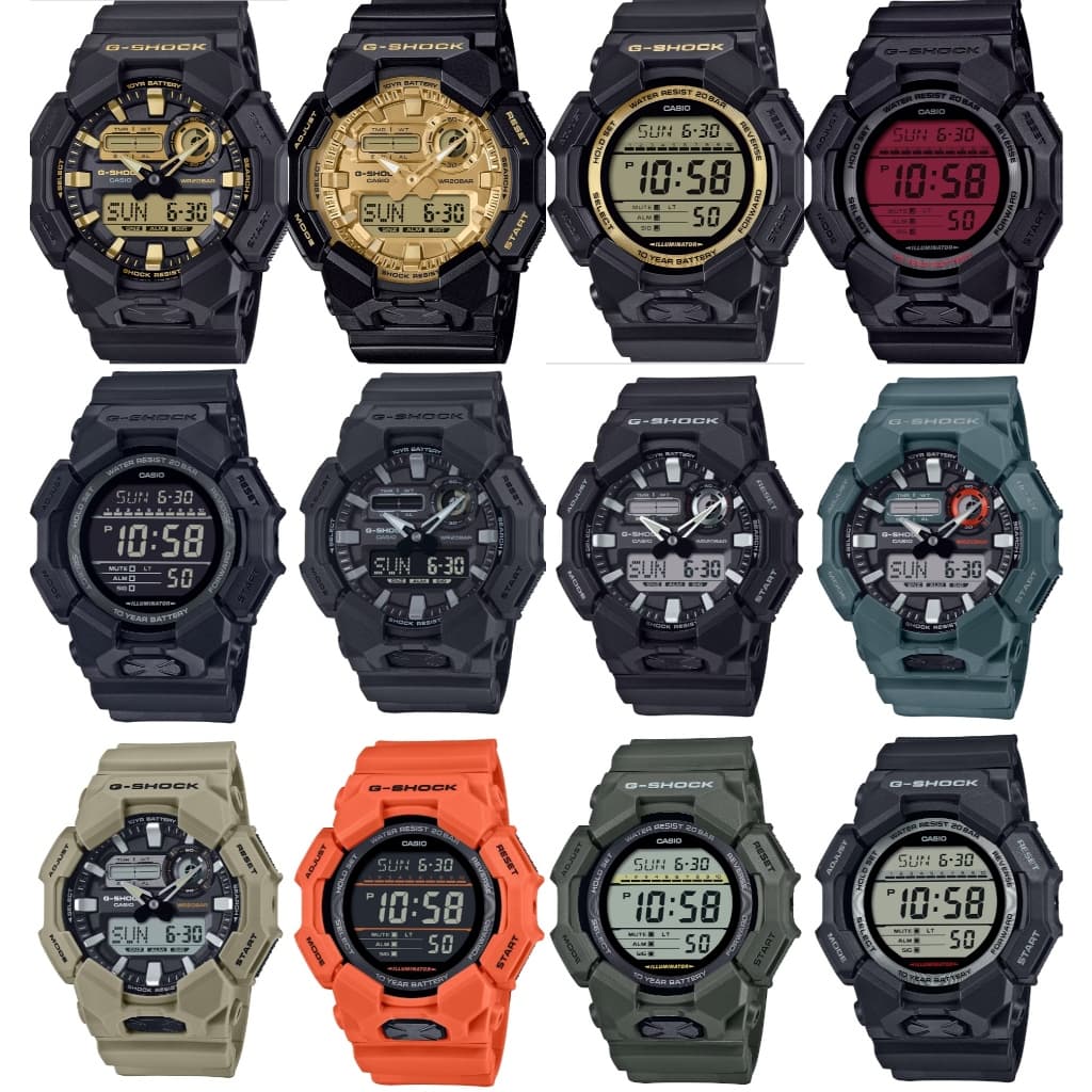 New G-shock Series Ga-010 GD-010 ประกันศูนย์ Cmg 1 ปี 51.9 มม
