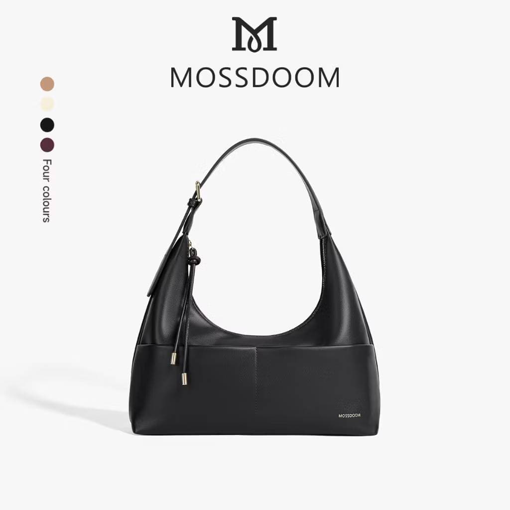 MOSSDOOM Fabia Bag กระเป๋าหนังพียูสะพายไหล่สุดเรียบหรู