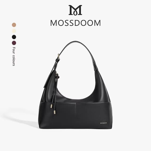 MOSSDOOM Fabia Bag กระเป๋าหนังพียูสะพายไหล่สุดเรียบหรู