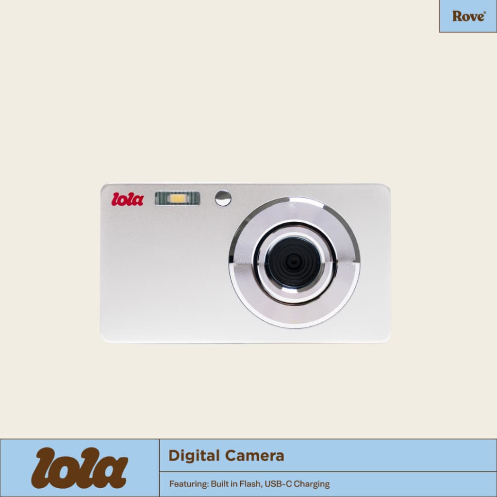 (พร้อมส่ง) Lola Digital Camera ของใหม่ กล้องดิจิตอลสไตล์วินเทจ ขนาดเล็ก น้ําหนักเบา…