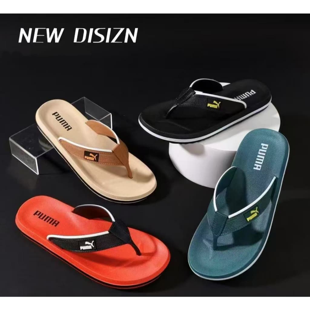 TX39 รองเท้าแตะ รองเท้าผู้ชาย รองเท้าผู้หญิง รองเท้าแตะหูคีบ ทําจากยางพาราแท้ รุ่น สีล้วน พื้นนิ่ม NEW