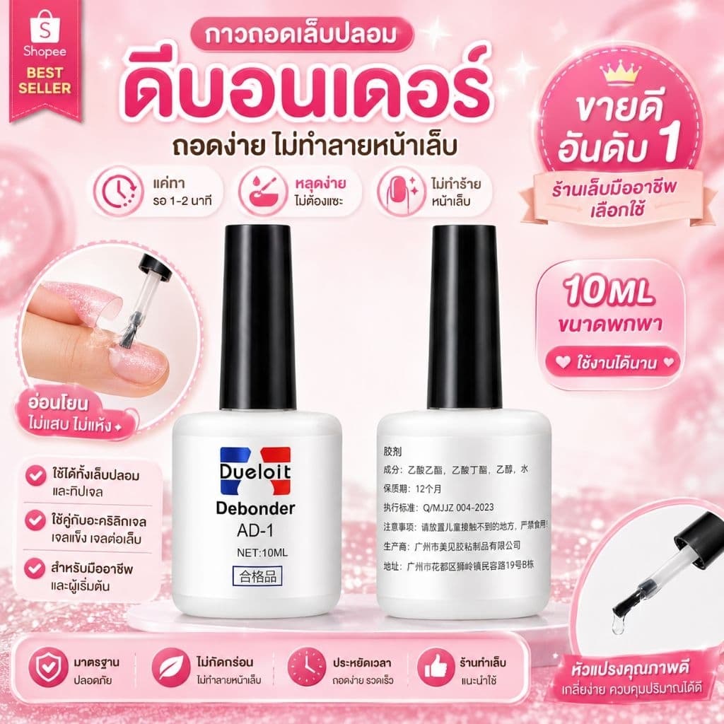 น้ํายาละลายกาว พร้อมส่งในไทย