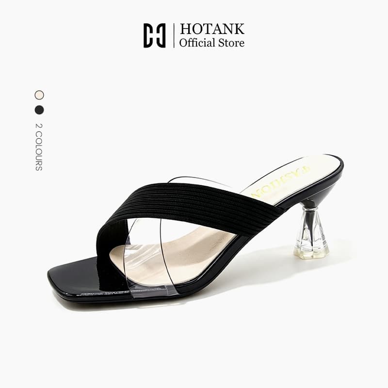 HOTANK ส่งไวจากไทย รองเท้าส้นสูง ส้นเข็ม สไตล์เกาหลีแฟชั่น มีหลายสีให้เลือก (35-42หลา)