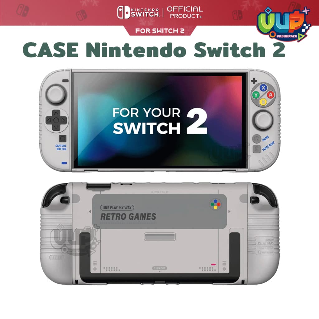 IINE ชุดเคส Nintendo Switch 2 Retro Game Protective Case