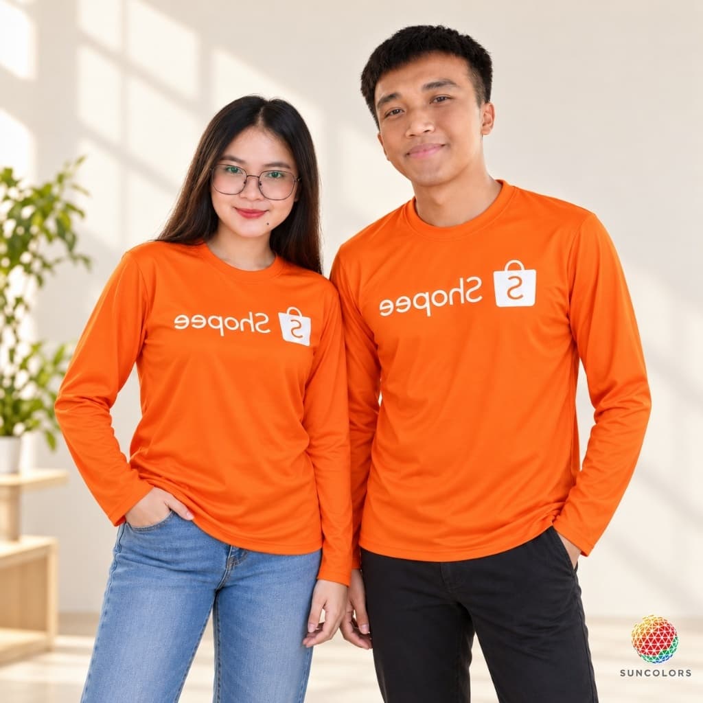 เสื้อพนักงาน Uniform (แขนยาว) มี 3 สี ส้ม ขาว ดํา มีให้เลือก 6ไซส์ S M L XL 2XL 3XL
