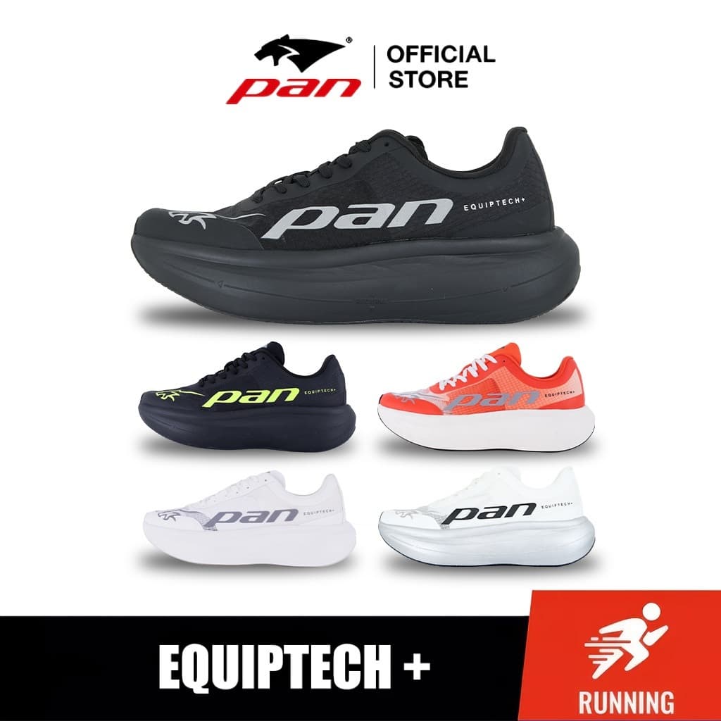 Pan Equiptech+ | รองเท้าวิ่ง สําหรับการวิ่งในทุกวัน | เท้ากว้างเพิ่ม 1 ไซซ์ | APFL627