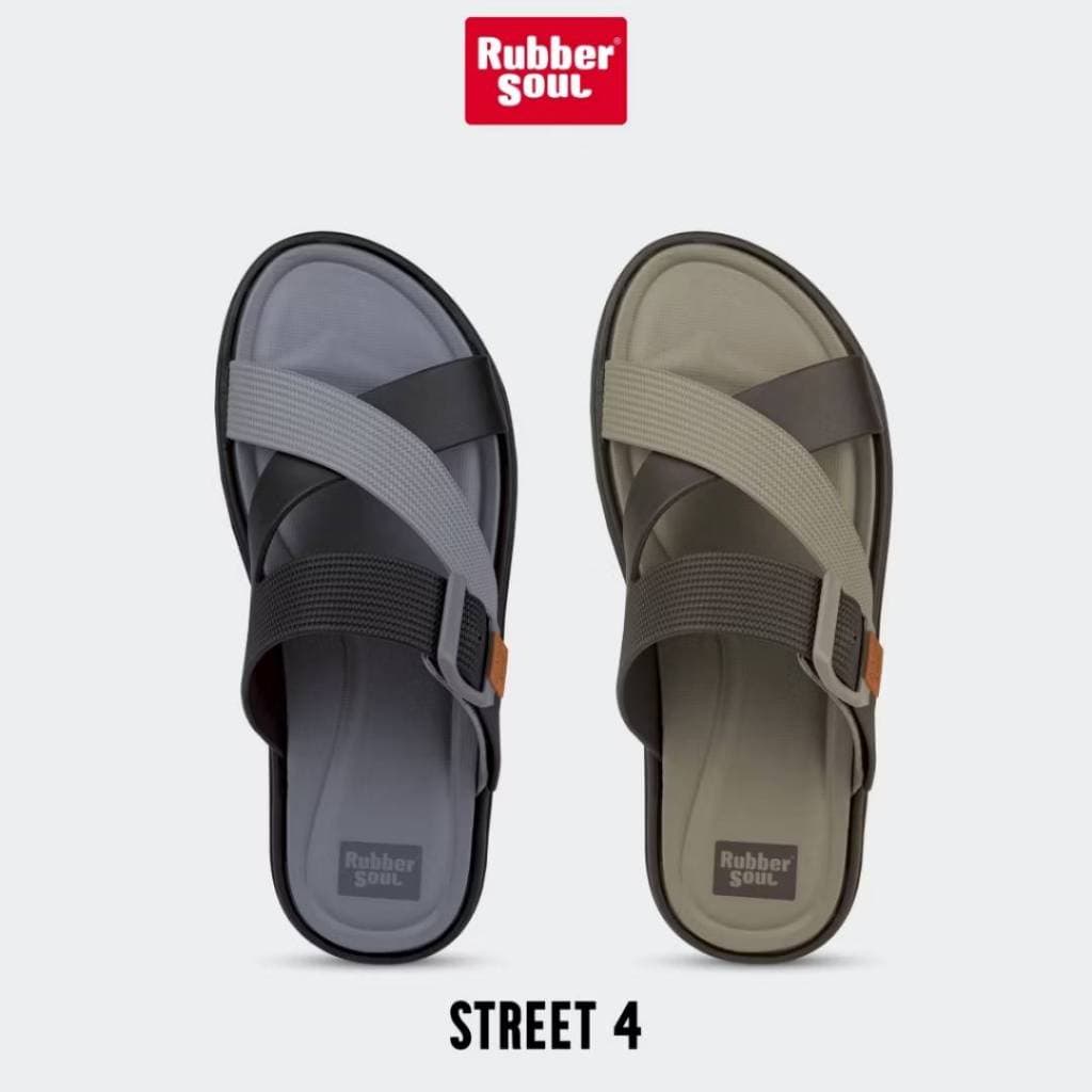 Rubber soul แท้ รองเท้าแตะผู้ชาย รุ่น Street 4 ไซส์ 7-12