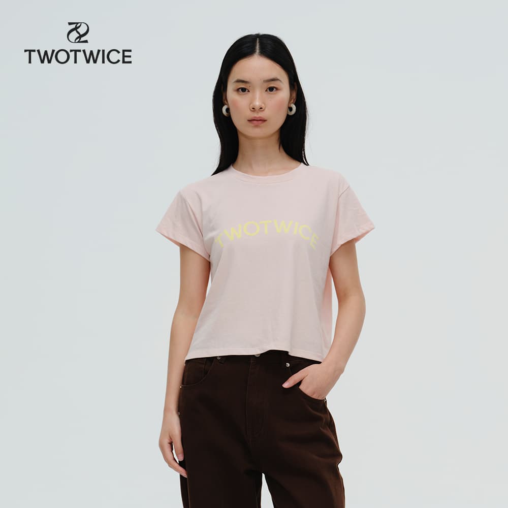(พร้อมส่ง) Twotwice - Twotwice Baby Tee