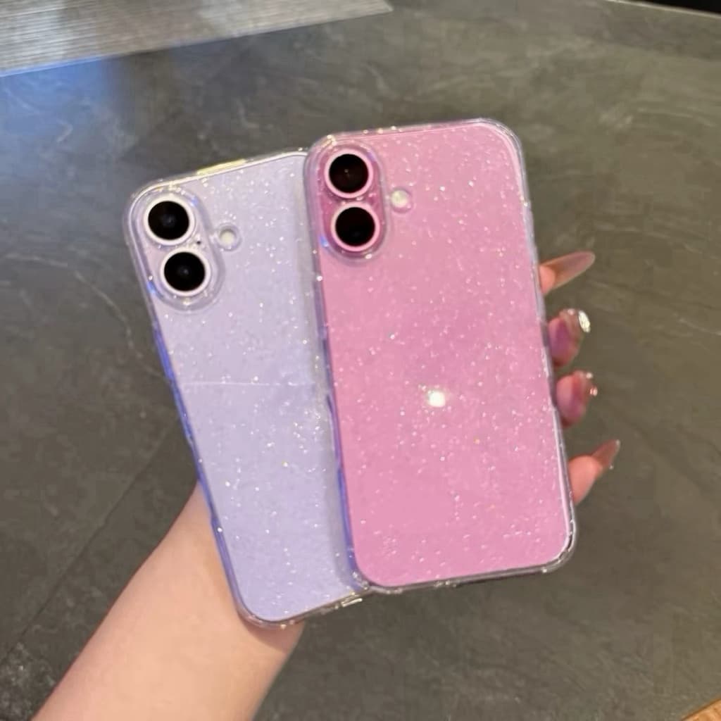 เคสใสกากเพชร สําหรับ 17 pro max for iPhone 16 16Pro 16Promax 16plus ไอโฟน 16 Pro max for iPhone16 For iphone17