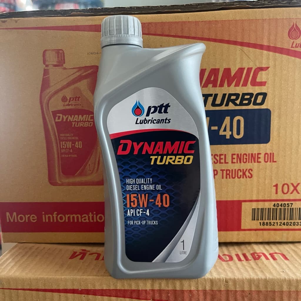 ปตท ไดนามิค เทอร์โบ PTT Dynamic Turbo SAE 15W-40 ขนาด 1 ลิตร รูปที่ 1