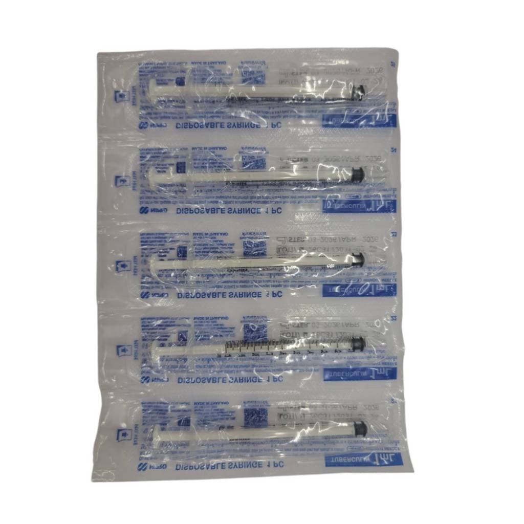 แบ่งขาย Syringe 1ml (หัวส้ม เลือกขนาดได้) Nipro Terumo หลอดป้อนยา หลอดตวง ป้อนอาหาร ล้างจมูก