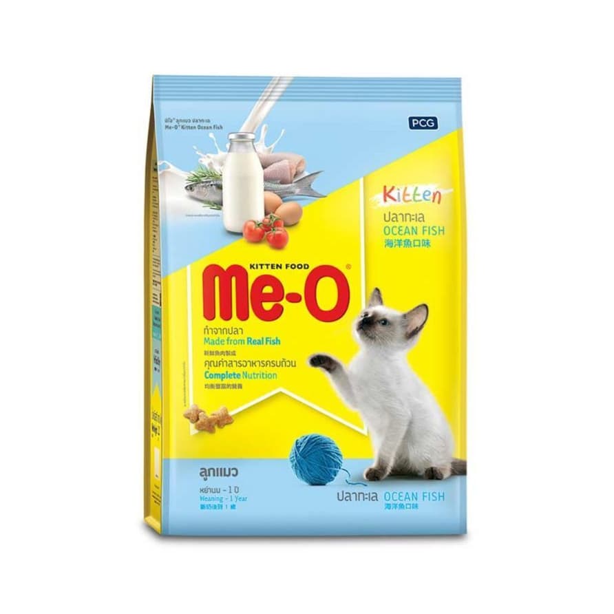 (สินค้าแถม) มีโอ อาหารแมว ลูกแมว(ปลาทะเล) ขนาด 1.1-1.2กก. / Me-O Cat Food 1.1-1.2 kg.