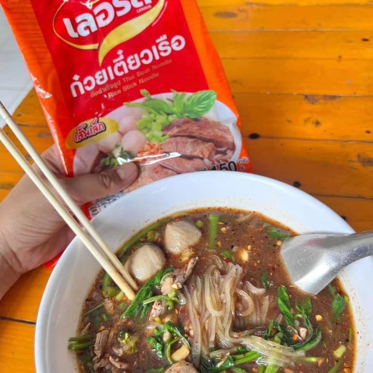 10 ห่อ ก๋วยเตี๋ยวเรือเลอรส ของแท้ ตรงปก ส่งไว