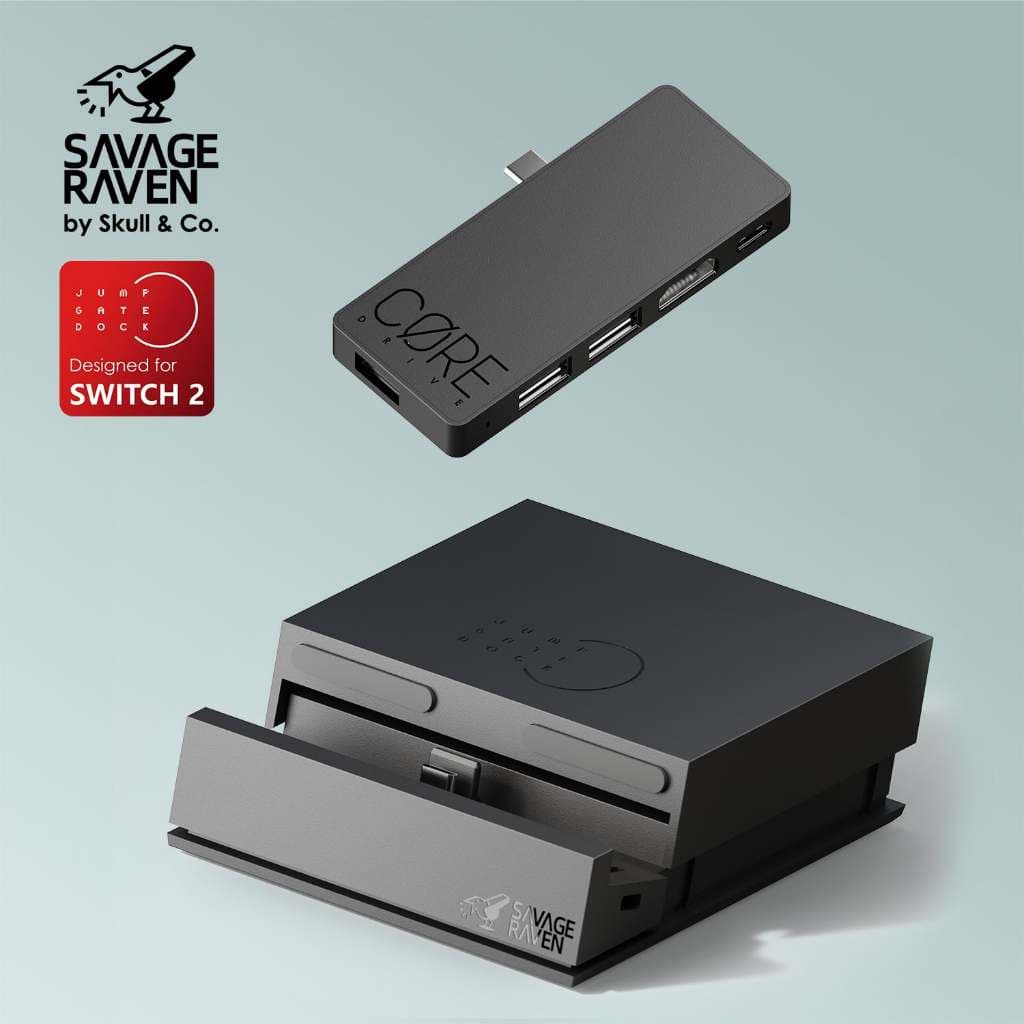 Jumpgate: A versatile, compact Dock for Nintendo Switch2/OLED/other devices