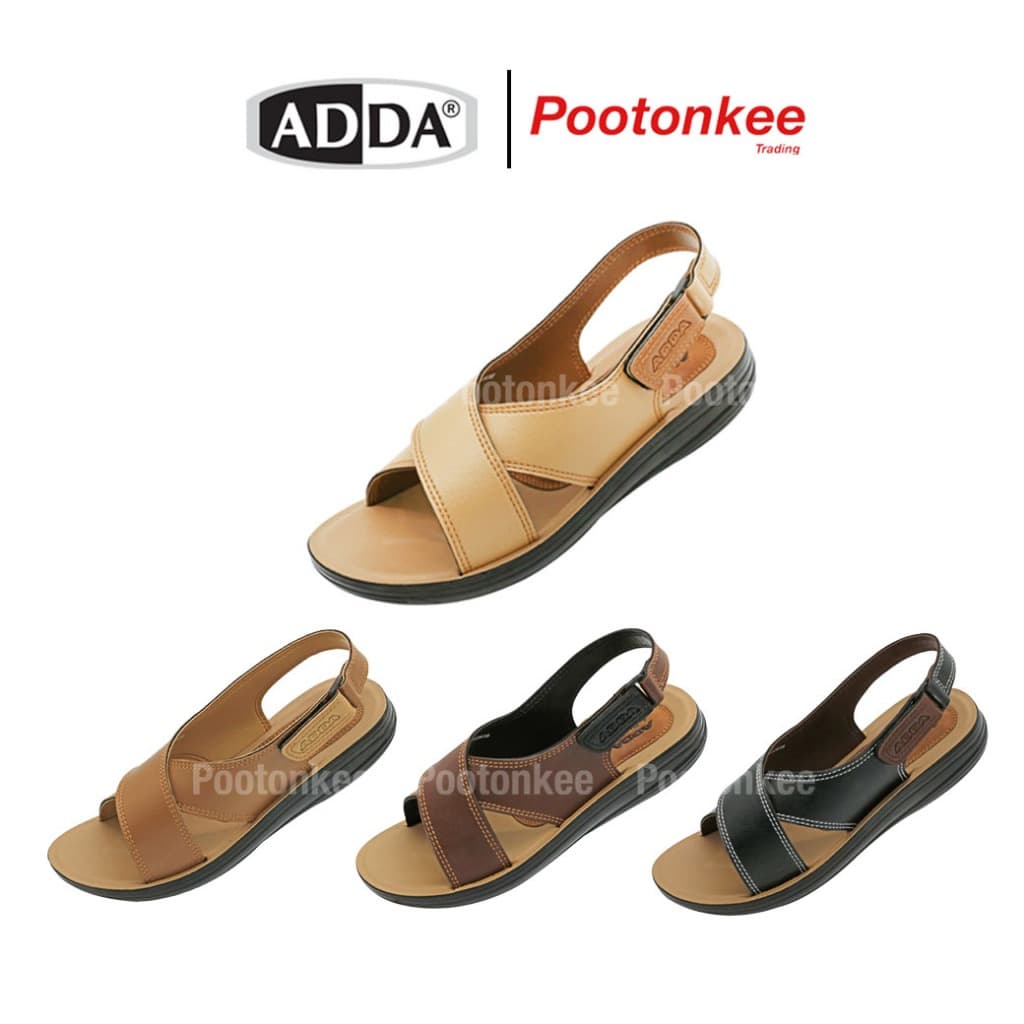 ADDA รุ่น 72602-W1 รองเท้าแตะ รองเท้าลําลอง รัดส้น ไซส์ 36-40