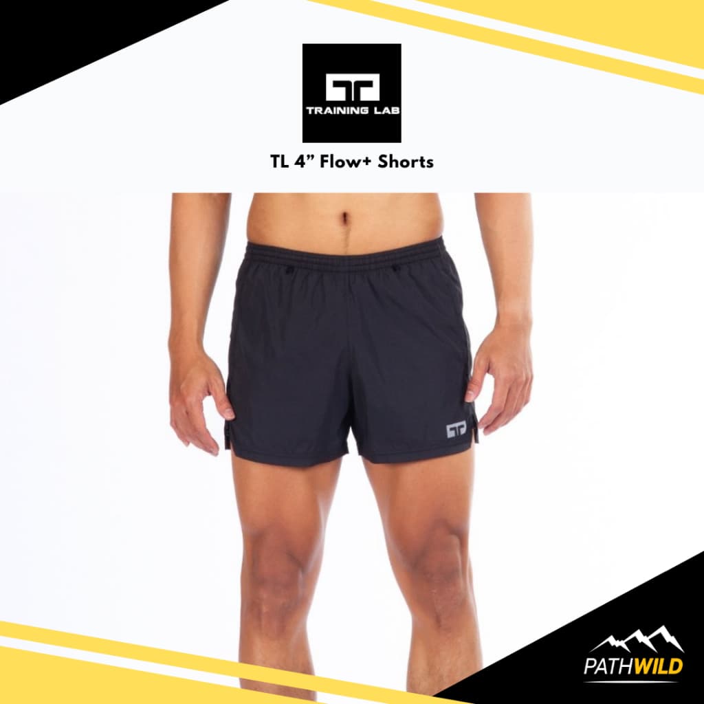 Training LAB TL 4” Flow+ Shorts กางเกงวิ่งรุ่น 4 นิ้ว โฟล พลัส ทรงคลาสสิค ผ้าแห้งเร็ว น้ําหนักเบา ระบายอากาศดี