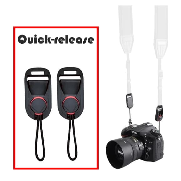 Quick-release buckles for camera straps shoulder straps เชือกหัวเข็มขัด ปลดเร็ว สําหรับสายคล้องกล้อง
