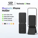 GOOJODOQ BD3017 Strong Magnetic Folding Phone Holder 360° Rotation Adjustment Ultra-Slim and Portable Comes…