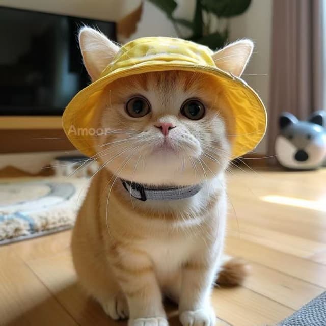 🐱🐶 หมวกกันแดดสําหรับสุนัข/แมว ปรับขนาดได้ สไตล์แฟชั่น สําหรับสัตว์เลี้ยง หมวกชาวประมงสําหรับสัตว์เลี้ยง👒…