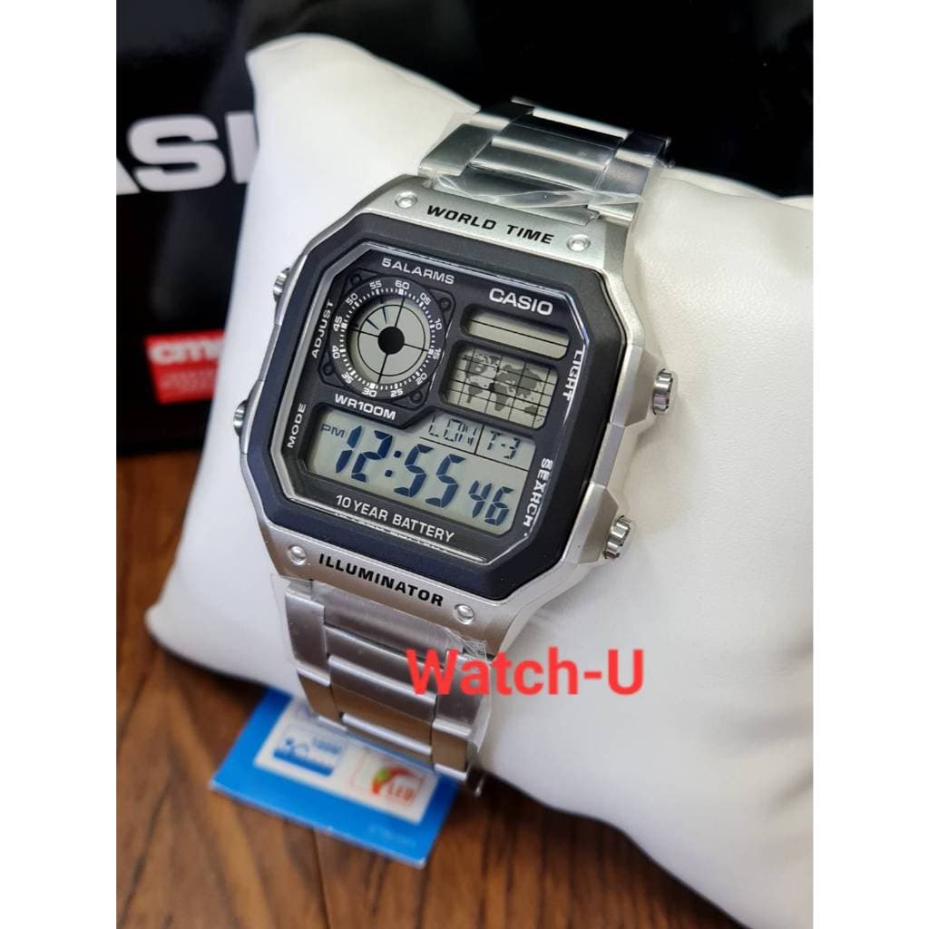 นาฬิกา Casio Digital AE-1200 รุ่น AE-1200WHD-1A / AE-1200WHD-1 รูปที่ 1
