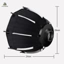 ในสต็อก-30 ซม.แปดเหลี่ยม Softbox Mini Bowens Mount Quick Release Honeycomb Grid Softbox สําหรับ ZU60 หรือ M60…