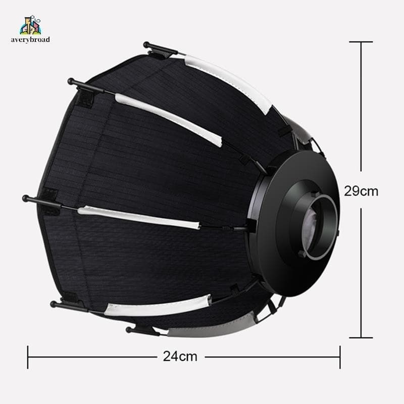 ในสต็อก-30 ซม.แปดเหลี่ยม Softbox Mini Bowens Mount Quick Release Honeycomb Grid Softbox สําหรับ ZU60 หรือ M60…