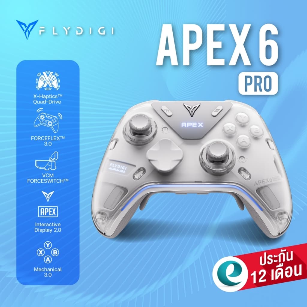 Flydigi Apex6 Pro / Apex5 จอยเกมส์ จอยเกมส์สําหรับมือถือ จอยเกม pc จอย nintendo switch APEX 6