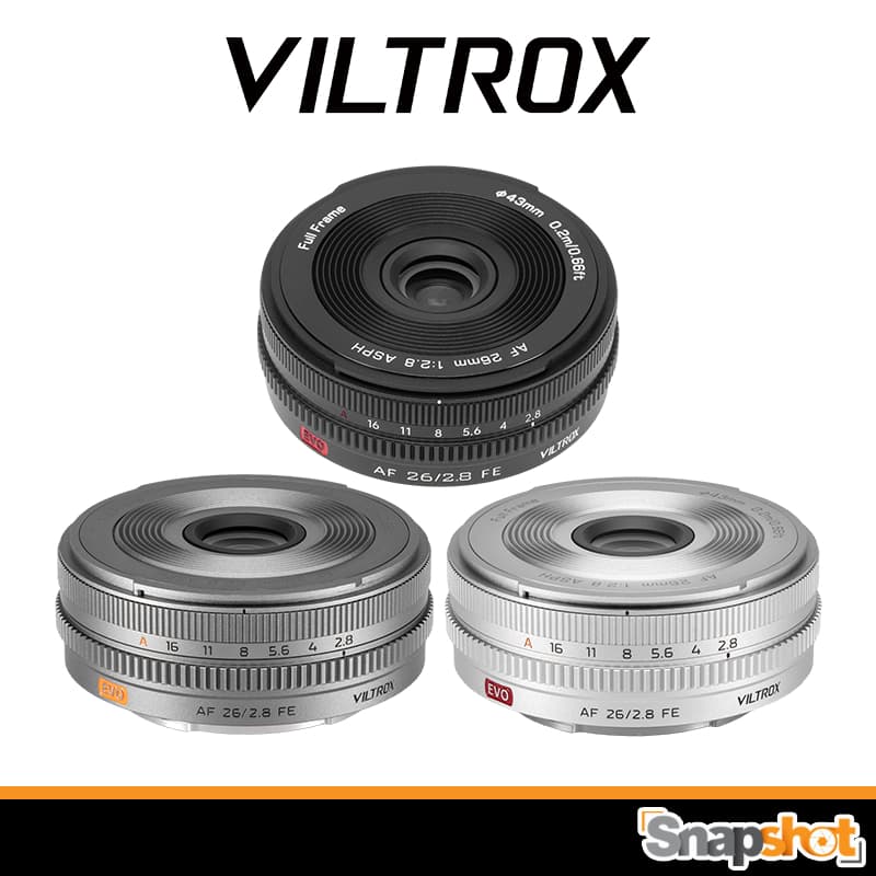 Viltrox AF 26mm F2.8 EVO Full-Frame Lens for Sony E-Mount / Nikon Z ประกันศูนย์