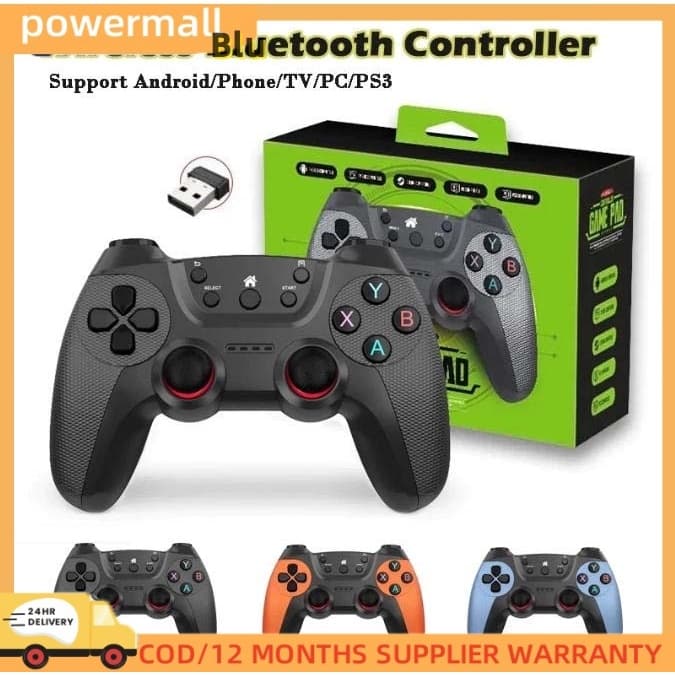จอยเกมส์ PC จอย จอยเกมส์มือถือ บลูทูธไร้สาย Wireless Controller JoyStick For PC/IOS/Android