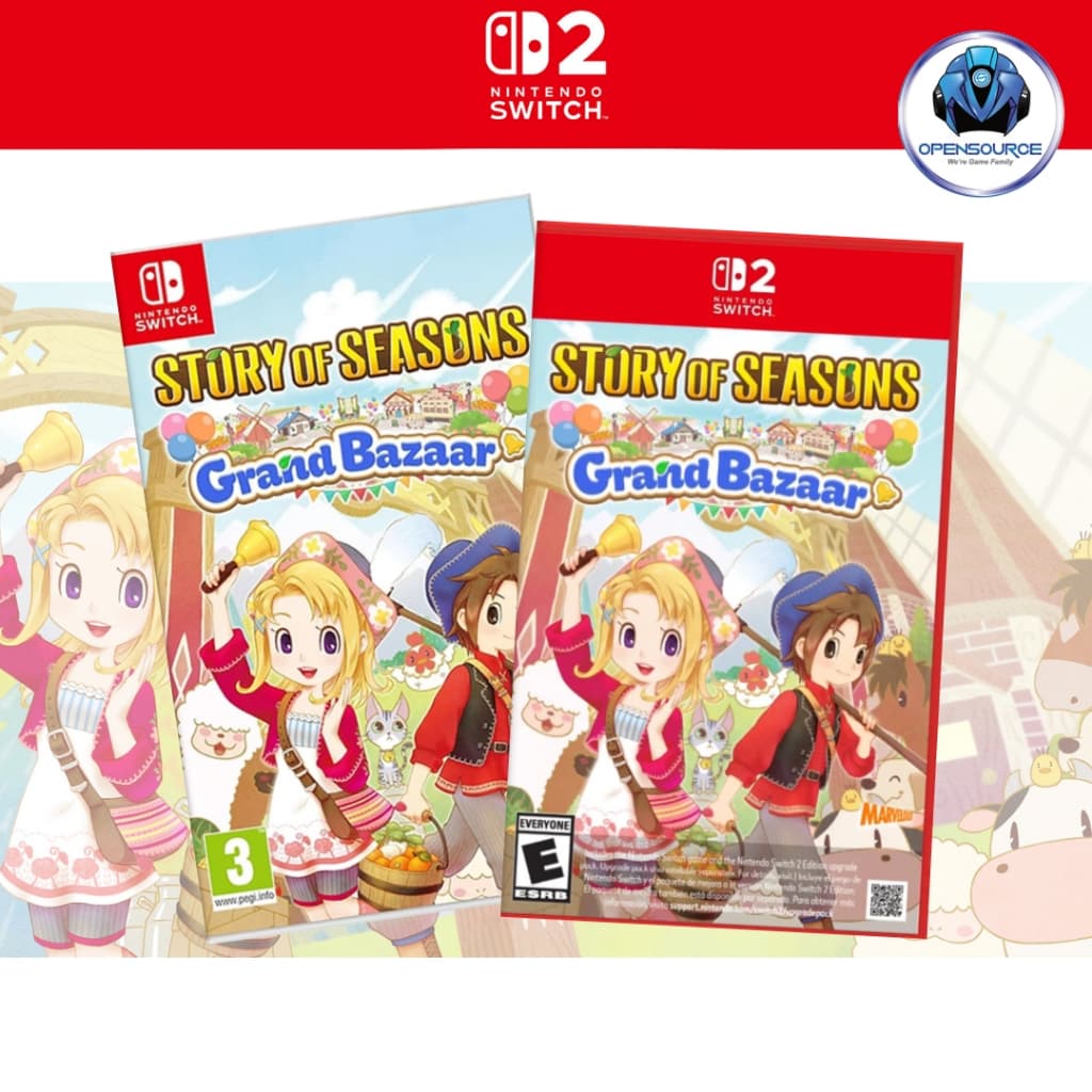 Nintendo: Story of Seasons Grand Bazaar (US Z1 แท้เมกา) - Nintendo Switch