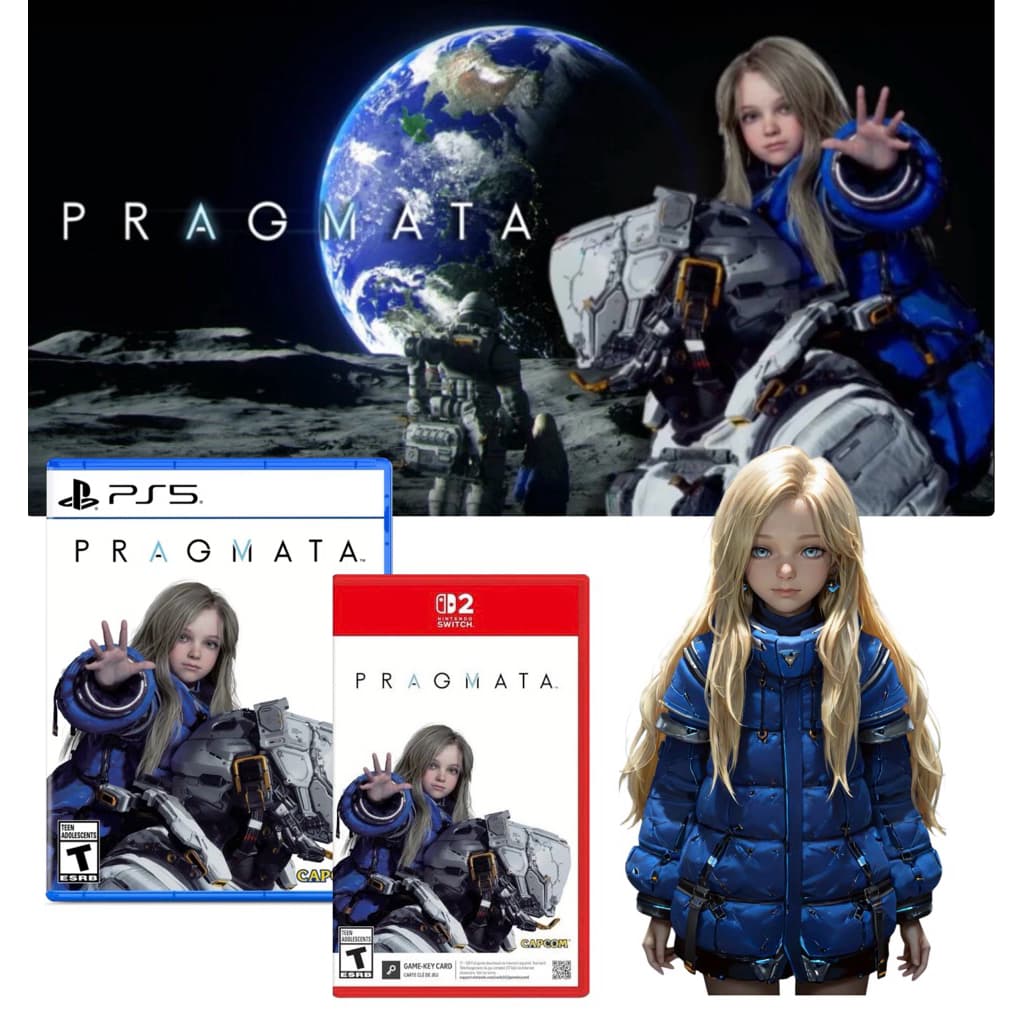 PS5,Switch2 Pragmata [Diaan 💕Absolutely adorable!](Capcom) Zone3:Asia/Engine.