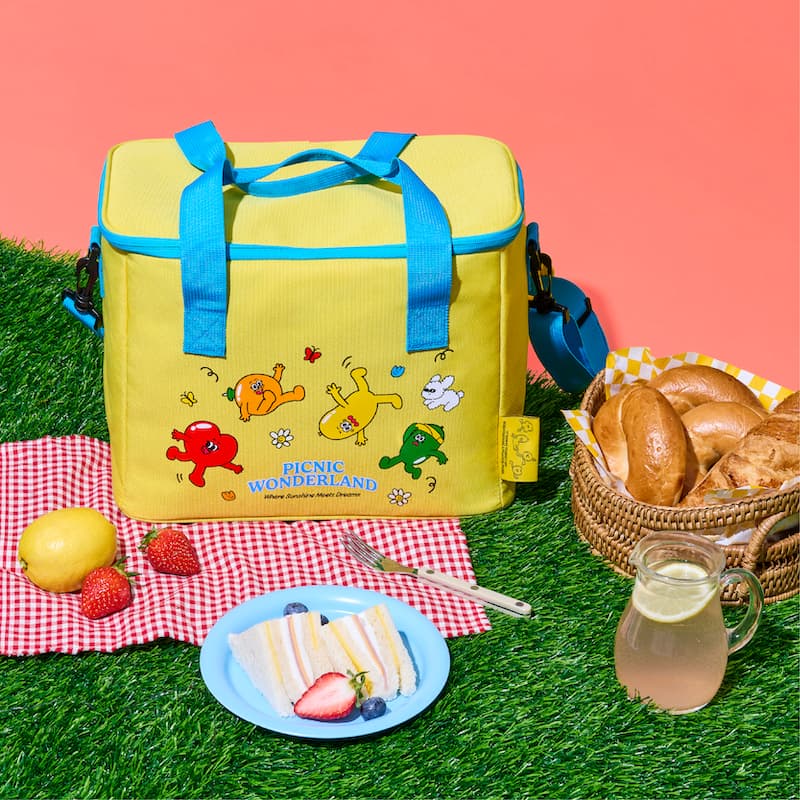 LocknLock กระเป๋าเก็บอุณหภูมิ Balloon Friends Cooler Bag รุ่น HWB557YEL_BF