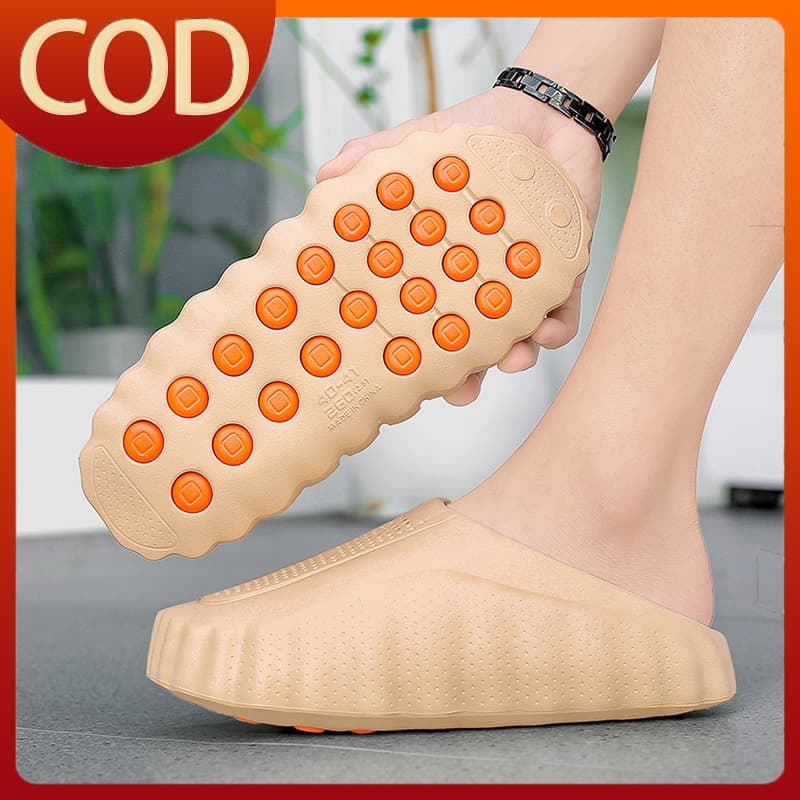 COD มีสินค้าพร้อมจัดส่ง Mind 001 รองเท้าแตะชาย หนา ทนทาน ลื่นไถลน้อยEVA ระบายอากาศ ดูดซับแรงกระแทก เหมาะ…
