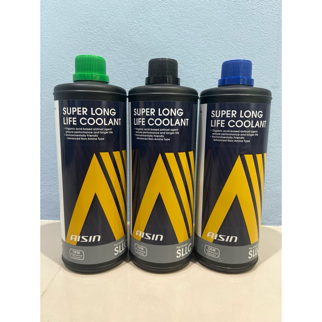 น้ํายาหล่อเย็นหม้อน้ํา น้ํายาหม้อน้ํา AISIN SUPER LONG LIFE COOLANT ขนาด 1 ลิตร สูตรพร้อมใช้