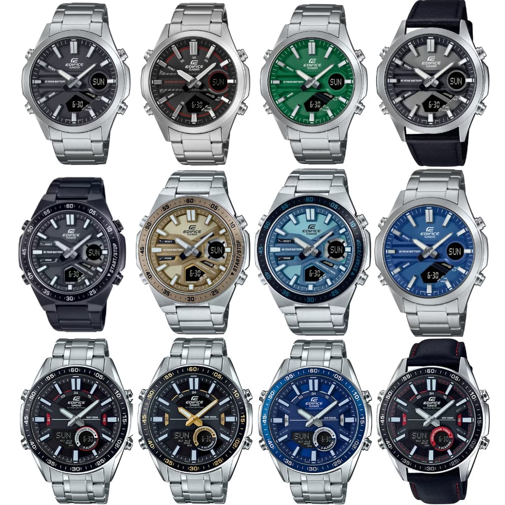 แท้ศูนย์ไทย New ยอดฮิต EFV-C120D CASIO EDIFICE EFV-C110 EFV-C100D EFV-C120 46 มม ประกันศูนย์ 1ปี