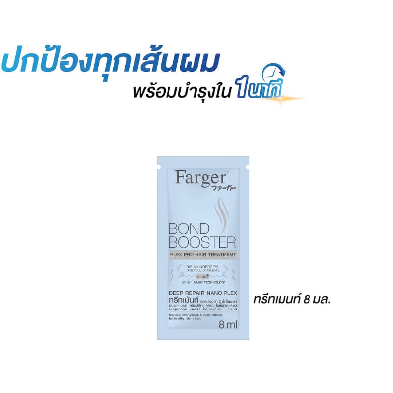 Farger ขนาดทดลอง ทรีทเม้นท์ บอนด์บูสเตอร์ 8 ml (ของแถมงดจําหน่าย) (Not for sale)