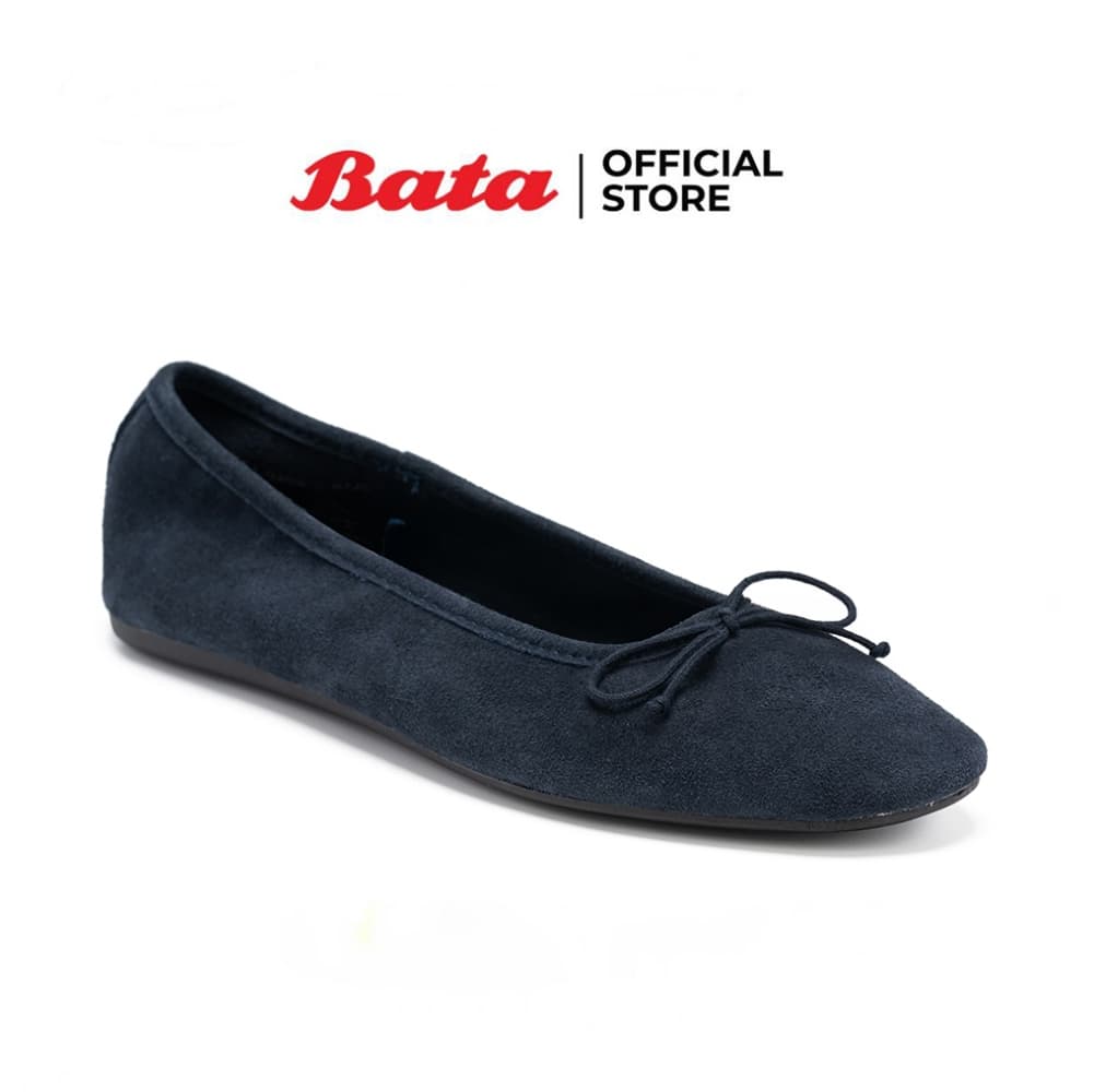 Bata บาจา รองเท้าส้นแบน แบบสวม สําหรับผู้หญิง รุ่น DELHI สีน้ําตาล 5314499 สีเหลือง 5318499 สีกรมท่า 5319499