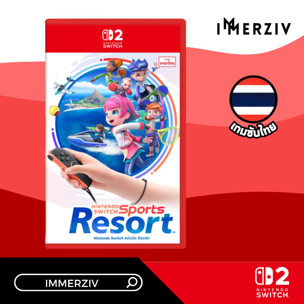 (RE-STOCK 30 OCT 2026) SWITCH-2 NINTENDO SWITCH SPORTS RESORT (GAME) (TH/ENG)