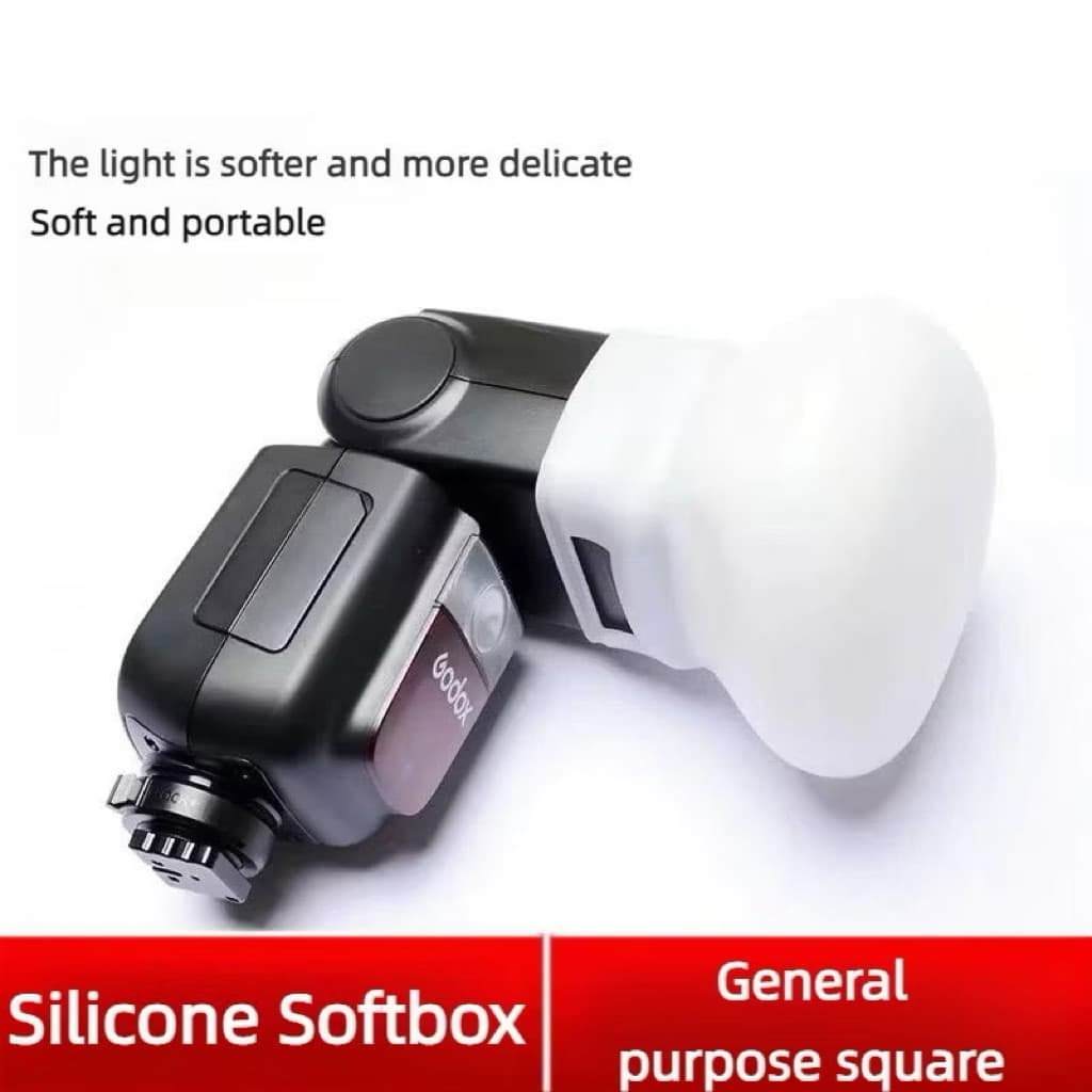 MF-DD ซิลิโคลน ซอฟบอค Softbox for Canon Nikon Sony TT600 TT685 ii V860iii MF12 ซอฟแสงนุ่ม รูปที่ 1