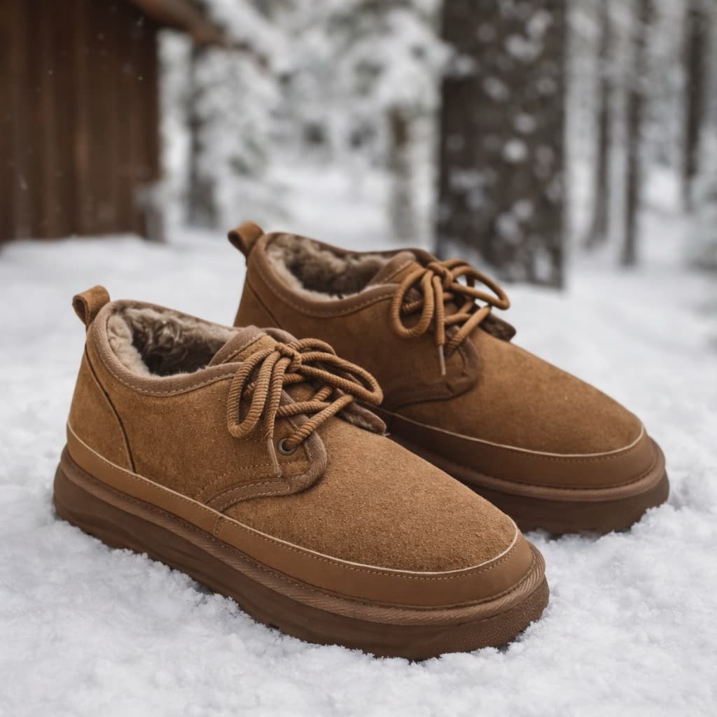 Brook wool boots (🌡️ติดลบเอาอยู่) รองเท้าบูทบุขนหนา ลุยหิมะได้ น้ําหนักเบา กันหนาวได้ถึงอุณหภูมิติดลบ รูปที่ 1