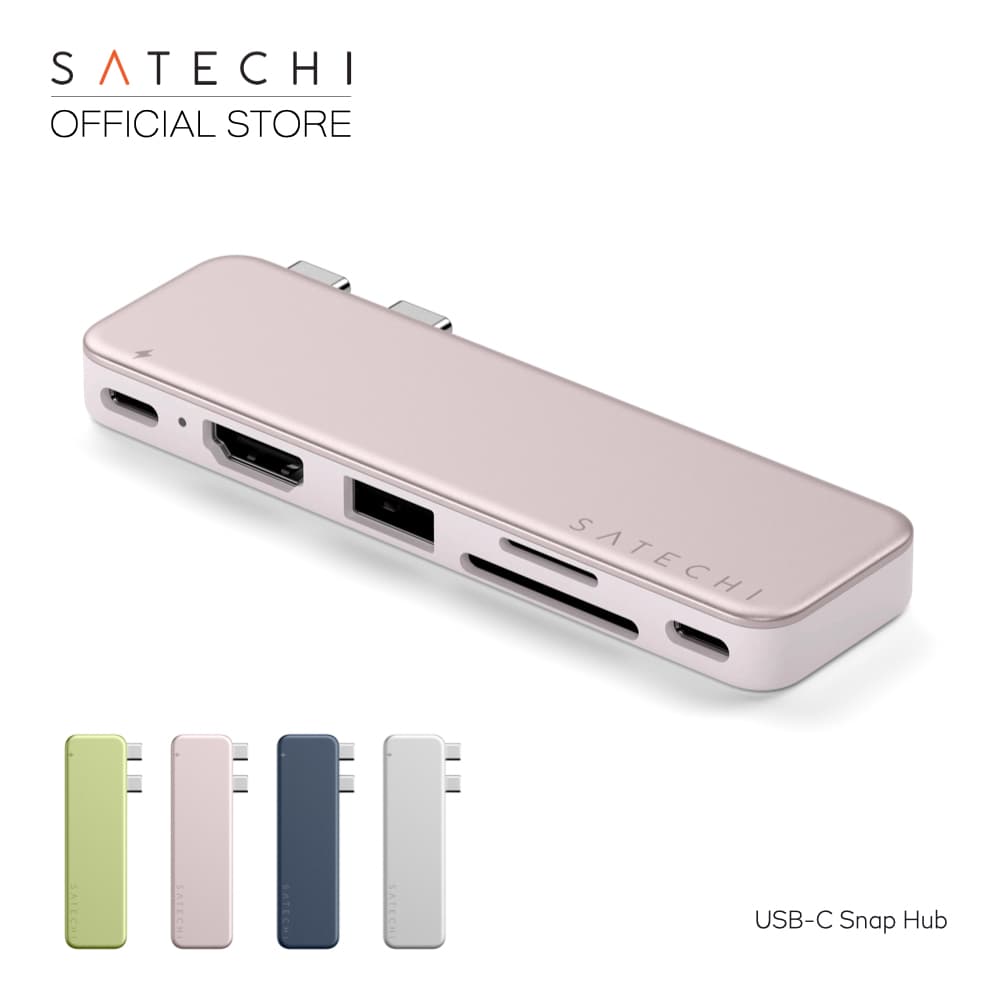 Satechi ตัวแปลง USB-C Snap Hub - ฮับมัลติฟังก์ชั่น